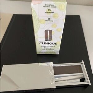 Clinique Brow Shaper Eyebrows, Full Size 3.1g, 05 Charcoaled, New with Box